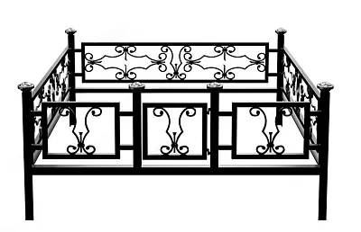Металлическая оградка корвет